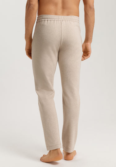 Cozy Living Organic Cotton Soft Jersey Pants | Camel Melange 75817-2895